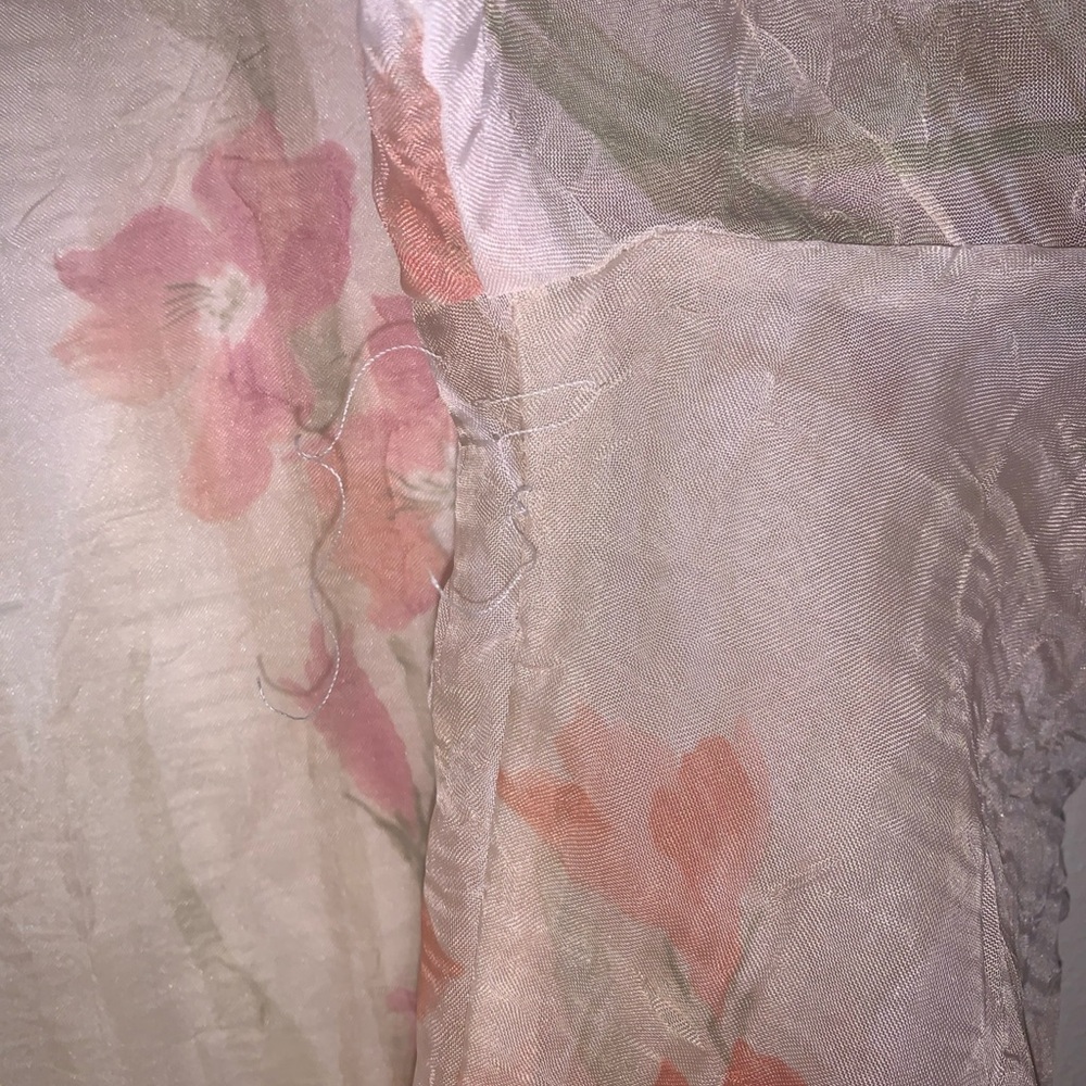 Vintages Sheri Martin Floral Kimono Women’s Size 16 - Picture 6 of 6